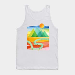 On the Rainbow Road Tank Top